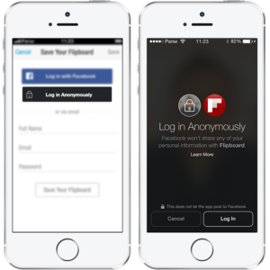 New App by Facebook for Anonymous Sharing