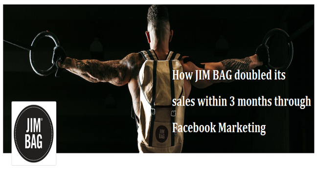How JIM BAG doubled its sales within 3 months through Facebook Marketing