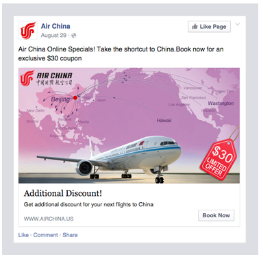 Air China with Discount