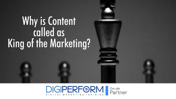 Why is Content called as King of the Marketing?