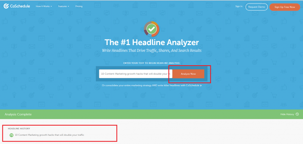  Headline Analyzer Tool.