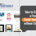 how to create a free email template without coding?