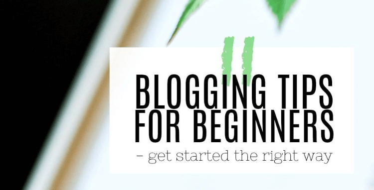 Blogging tips for beginners