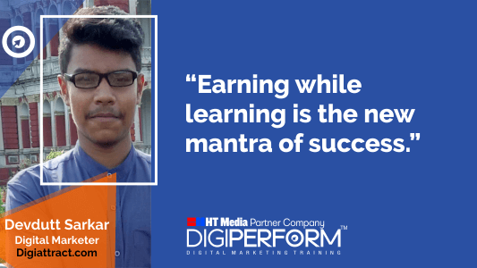 Earning While Learning is the New Mantra ​of Success​.​​ – Devdutt Sarkar