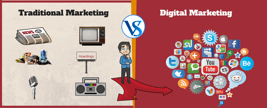 Digital Marketing better than Traditional Marketing