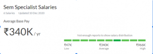 SEM Specialist Salaries