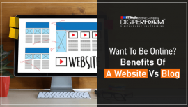 Want To Be Online? Benefits Of a Website vs Blog