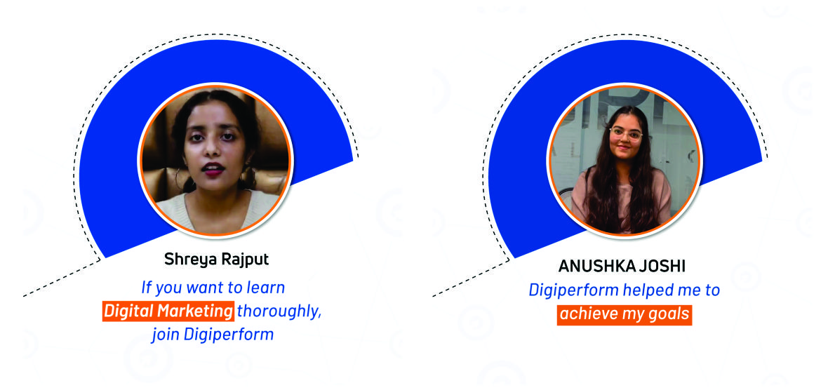 Testimonial image of Digiperform students