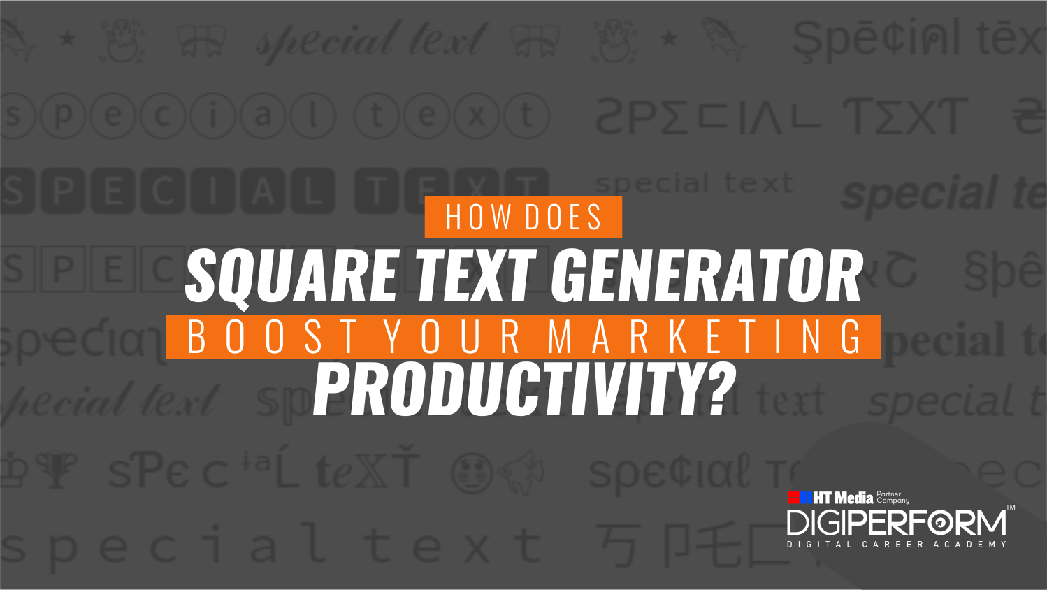 How Does Square Text Generator Boost Your Marketing Productivity?
