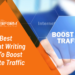 5 Best content writing tips to boost website Traffic