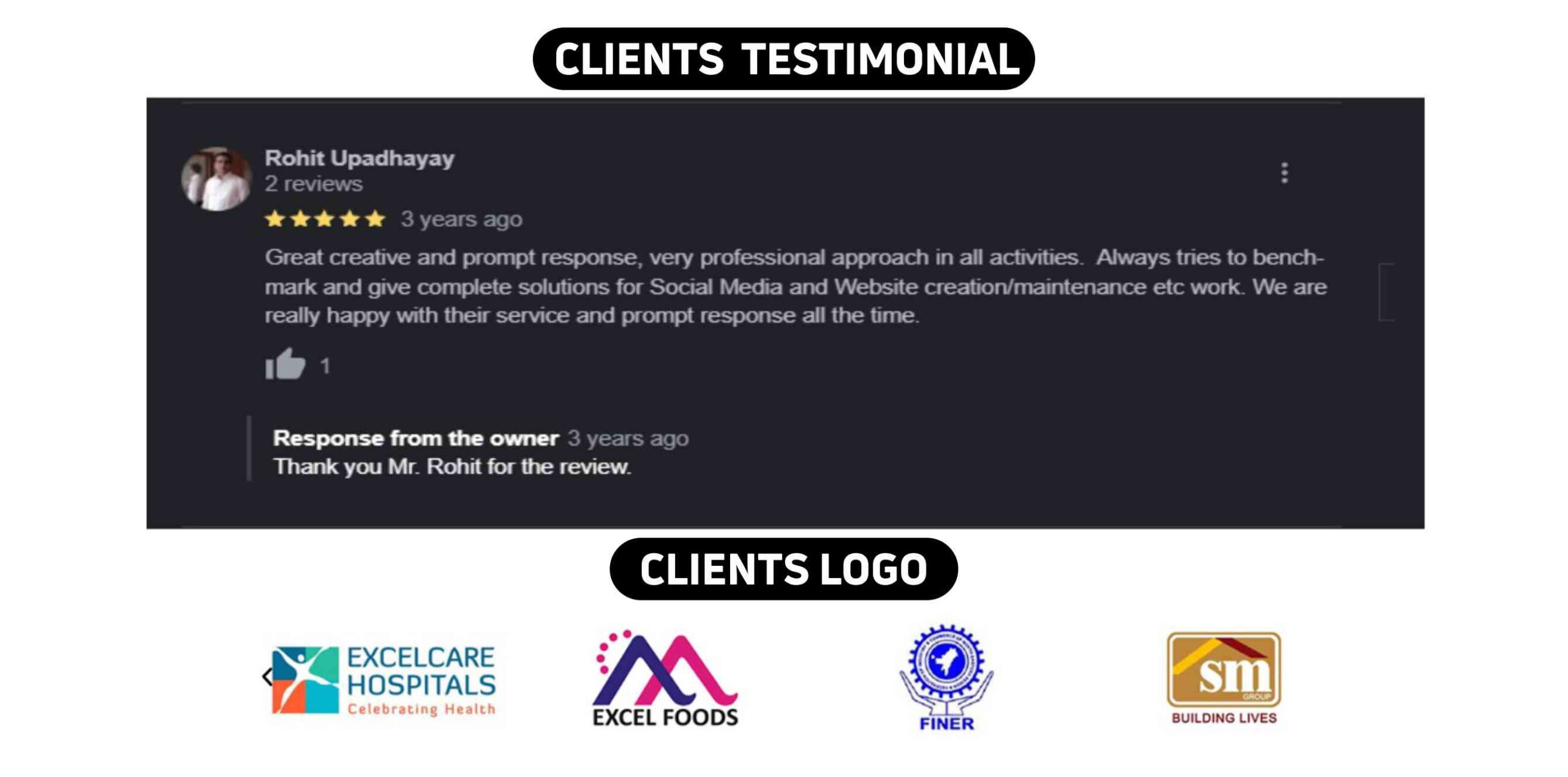 JumpUpHigh Guwahati Clients Testimonial & Logo