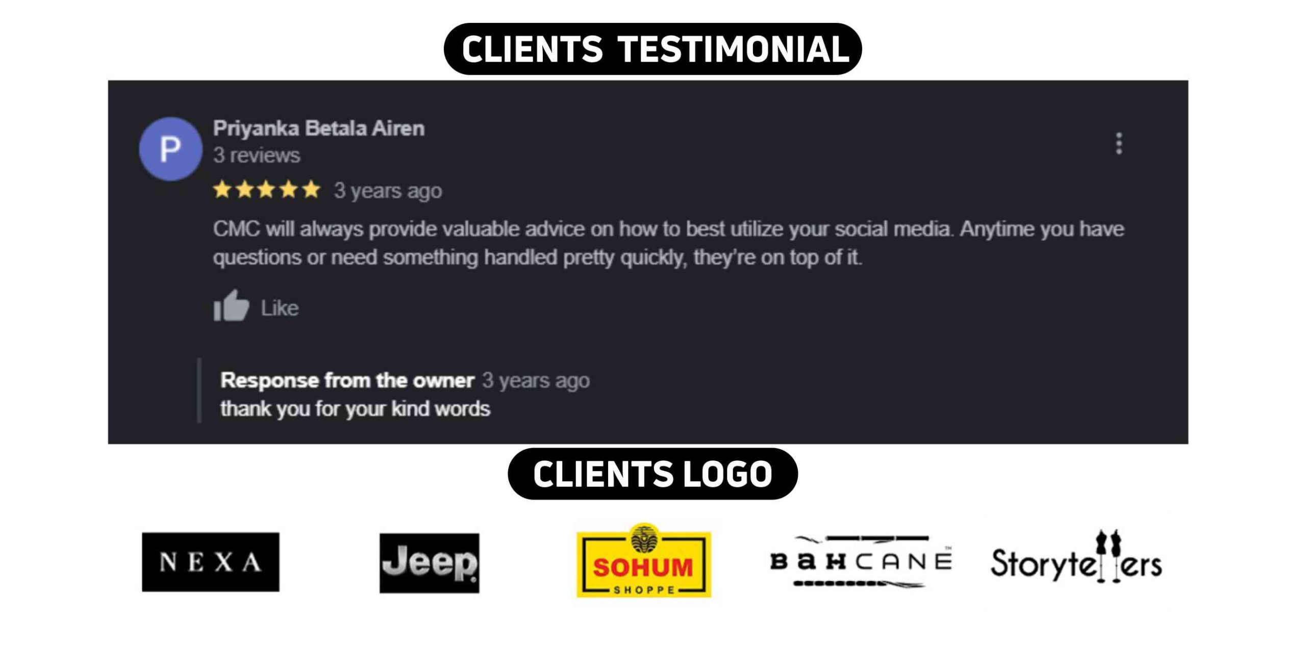 Curiousmind Consulting Guwahati Clients Testimonial & Logo