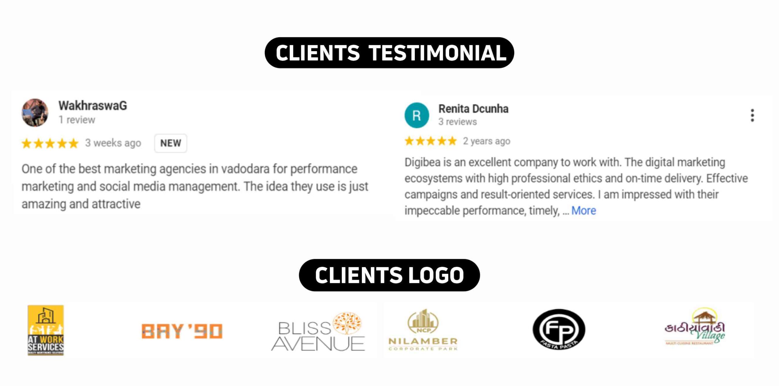 Sand Media Client testimonial & Logo