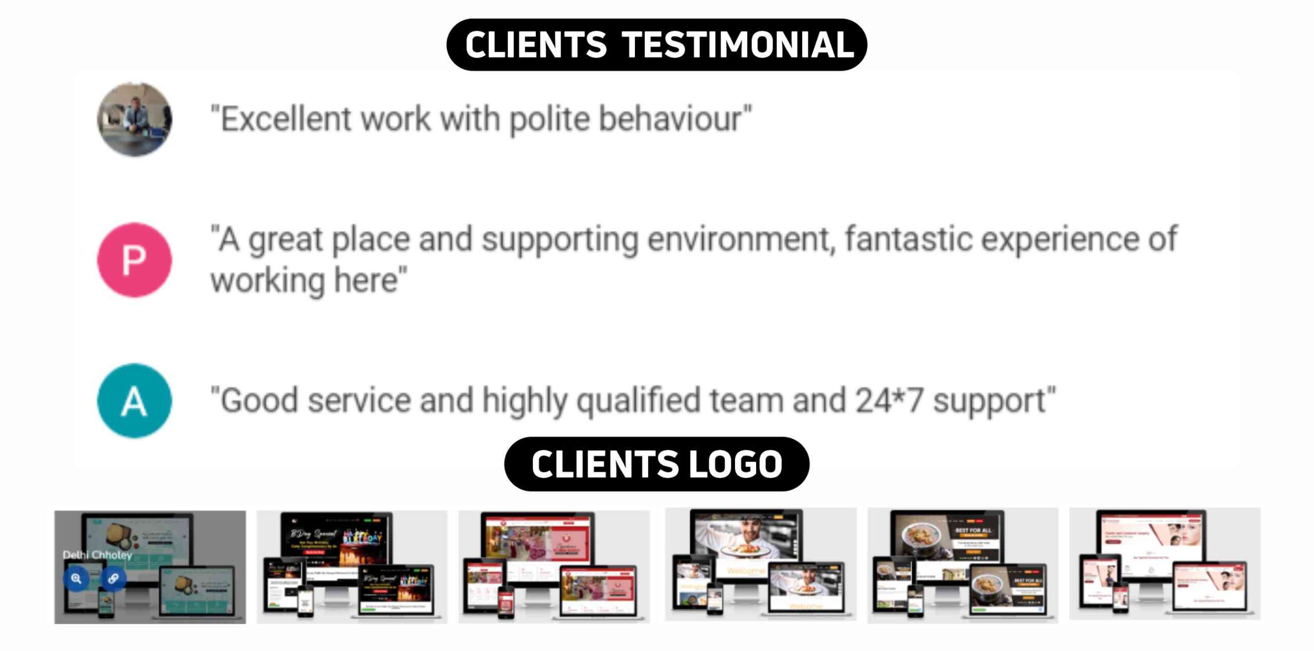 CODINGCLAVE TECHNOLOGIES Clients Testimonials & Logo