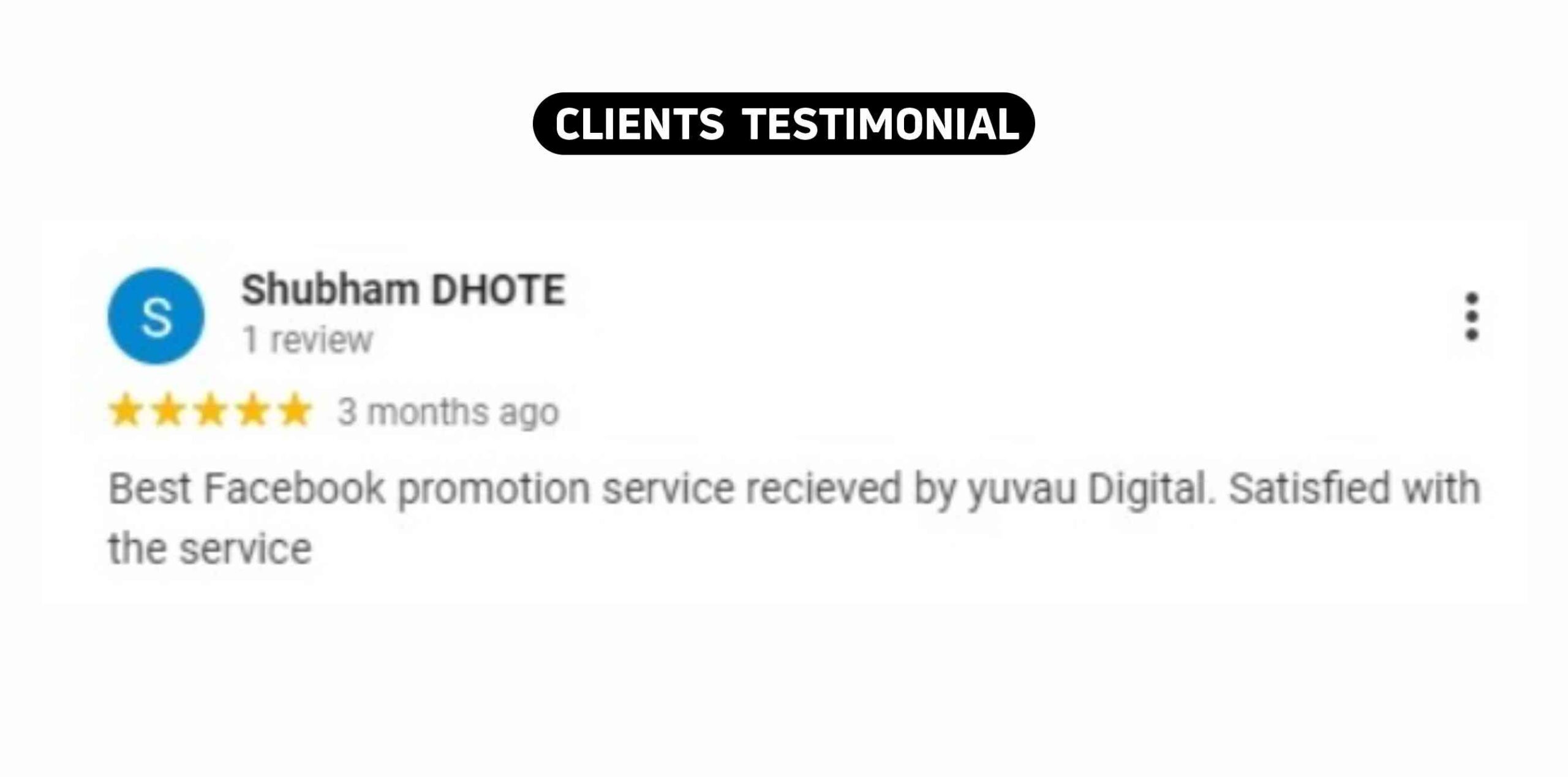 Yuvau Digital Clients Testimonials & Logo
