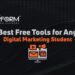 Free tools for digital marketing